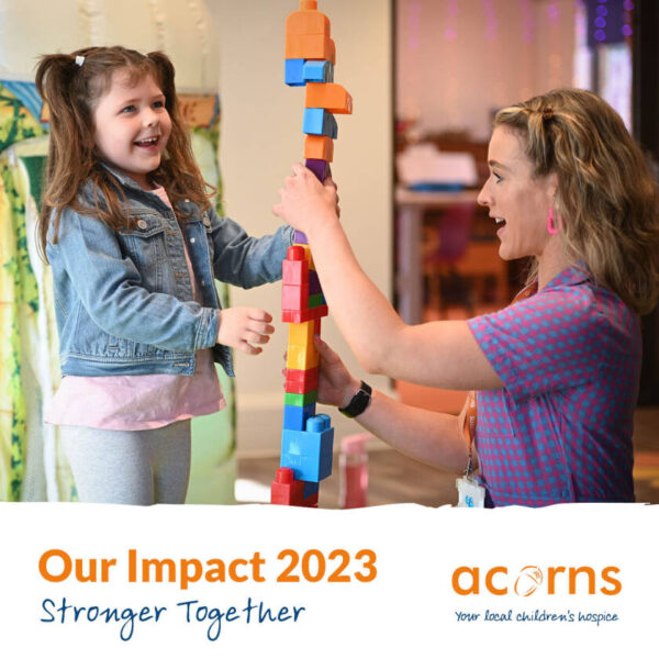 The cover of the together newsletter, a quarterly publication from Acorns.