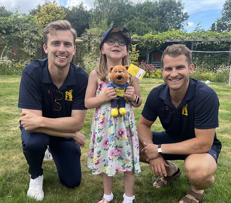 Craig, Sophia and Sam smiling for a photo
