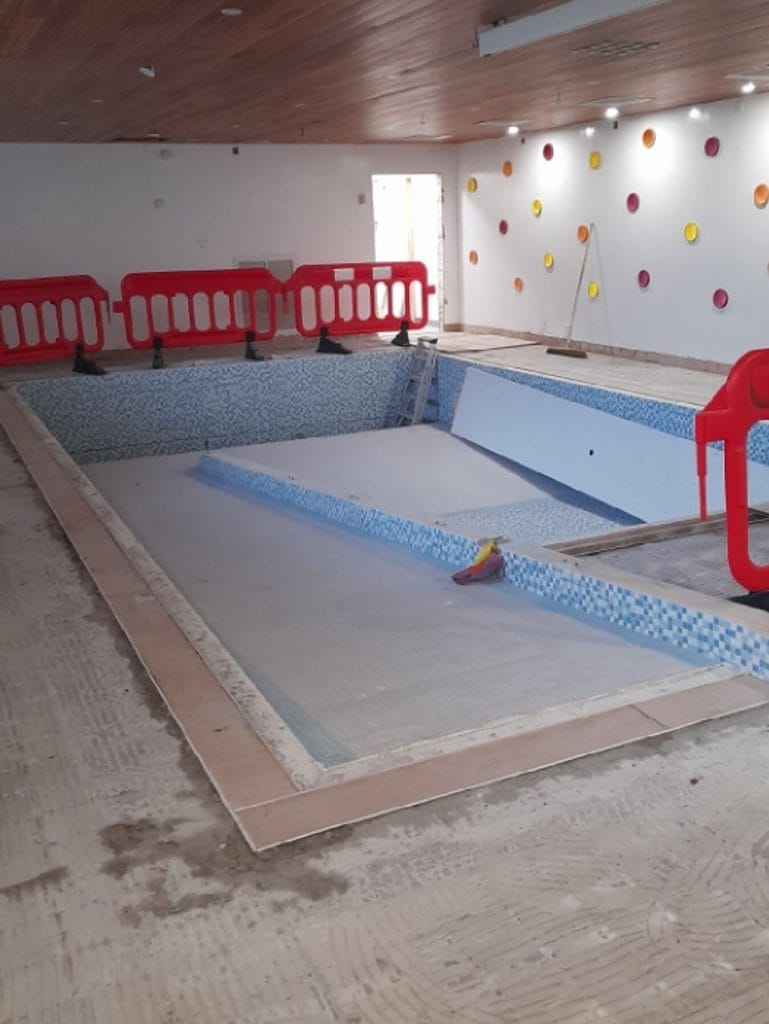 Iba Pool Project Major pool project to make a vital splash - Acorns Children’s Hospice
