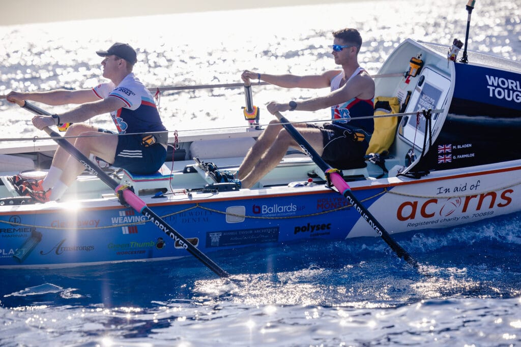 Matt and George take on World's Toughest Row - Acorns Children’s Hospice