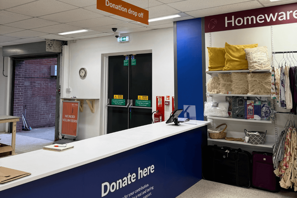 Blackheath Superstore clothing department