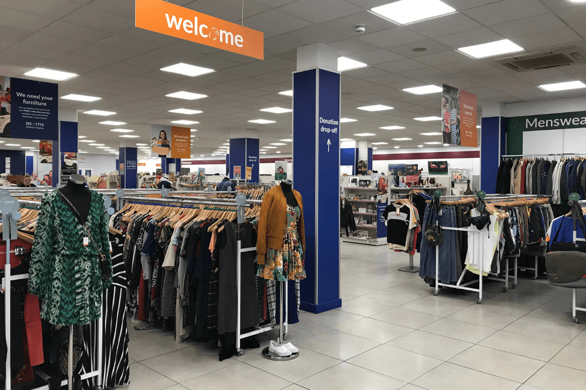 Harborne Superstore interior